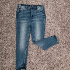 Judy Blue Jeans Women 15/32 Blue Skinny Fit Mid Rise